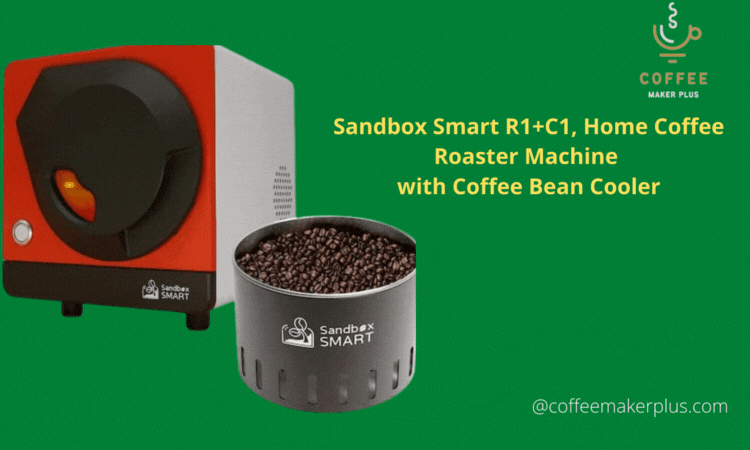 Sandbox Smart R1+C1, Home Coffee Roaster Machine with Coffee Bean Cooler
