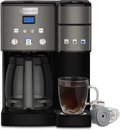 Cuisinart Coffee Maker,12 Cup with 3 Single-Size Brewers