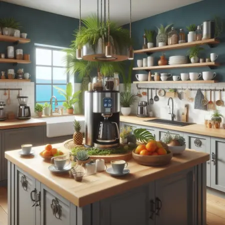 Island Oasis: Making Your Coffee Maker a Kitchen Centrepiece